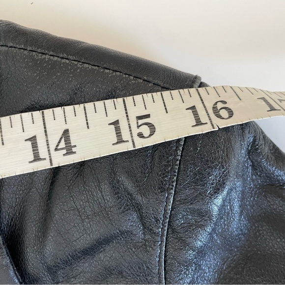 Vintage 90s Y2K Wilson’s Leather Pelle Studio zip Up Jacket size S - Picture 9 of 16